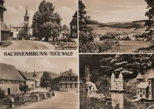 Sachsenbrunn - u.a. Ortsteil Sachsendorf - 1971