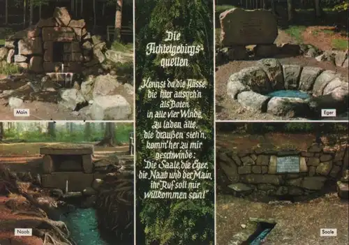 Fichtelgebirge - die Quellen - ca. 1980