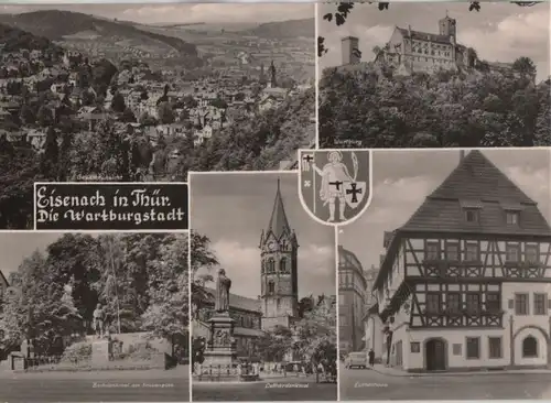 Eisenach - u.a. Gesamtansicht - 1973