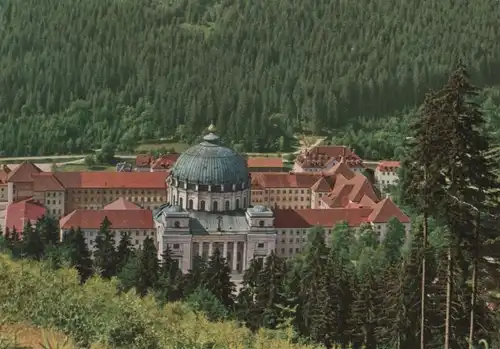 St. Blasien - Blick auf das Kloster - 1959