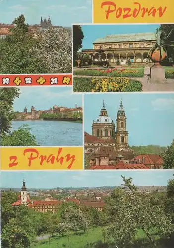Tschechien - Pozdrav z Prahy - ca. 1975