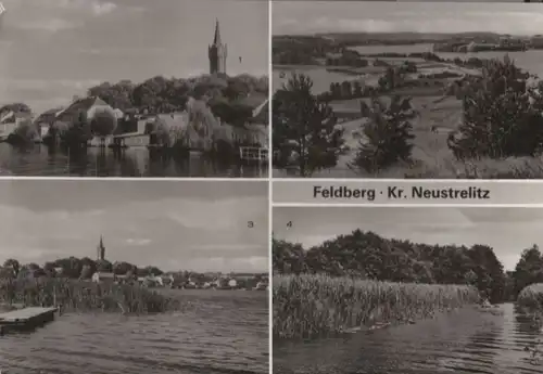 Feldberg, Feldberger Seenlandschaft - u.a. Seerosen-Kanal - 1985