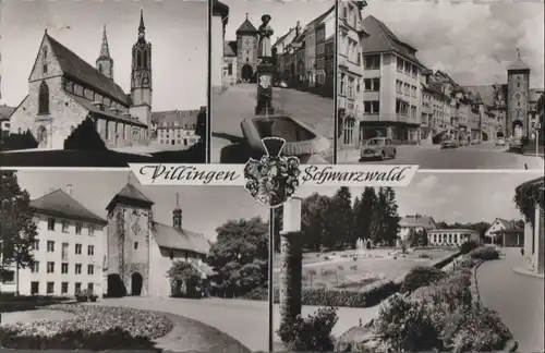 Villingen - 4 Teilbilder - 1969