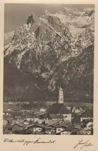 Mittenwald - gegen Karwendel