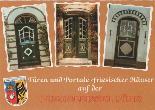 Wyk - Türen und Portale auf Föhr - ca. 1975