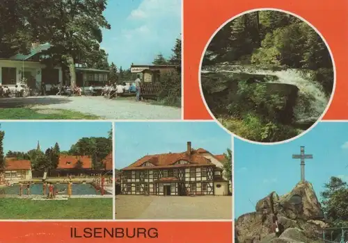 Ilsenburg - u.a. Gaststätte zu den roten Forellen - 1982