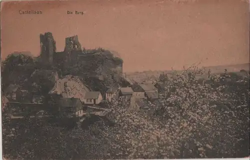 Castellaun - Kastellaun - Die Burg - ca. 1935