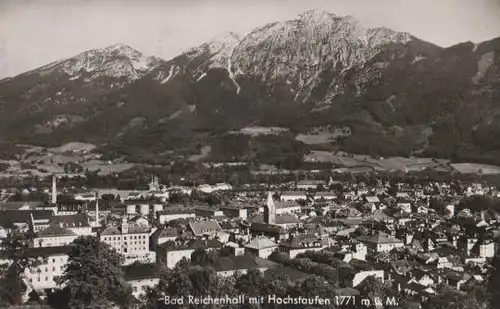 Bad Reichenhall mit Hochstaufen - 1959