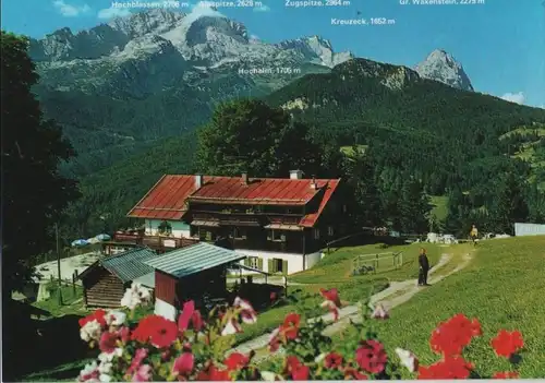 Garmisch-Partenkirchen - Berggasthof Eckbauer - ca. 1985