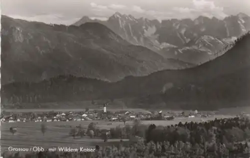 Österreich - Österreich - Grossau/Obb. mit Wildem Kaiser - 1962