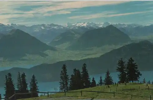 Schweiz - Rigi - Schweiz - Blick auf Unterwaldneralpen