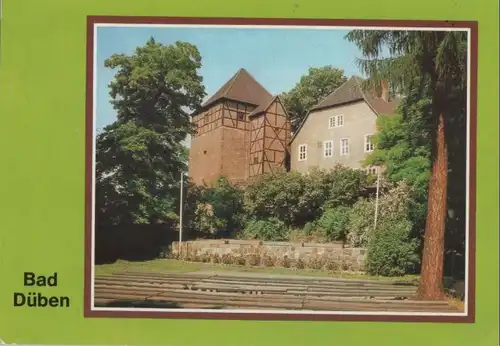 Bad Düben - Burg und Freilichtbühne - ca. 1985
