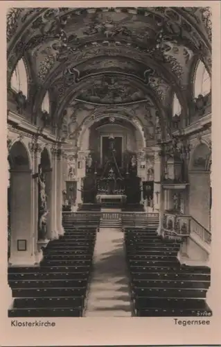 Tegernsee - Klosterkirche - ca. 1955