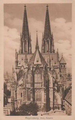 Regensburg - Dom - Ostseite - ca. 1935