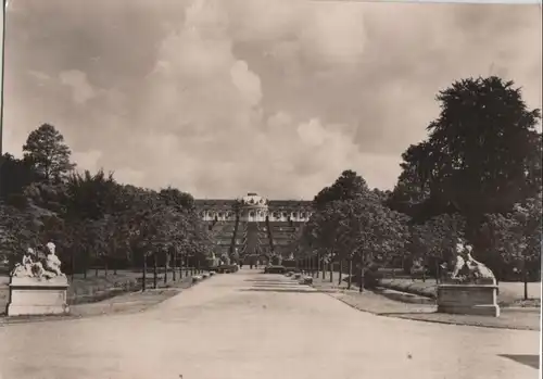 Potsdam - Schloß Sanssouci mit Weinbergterrassen - 1963