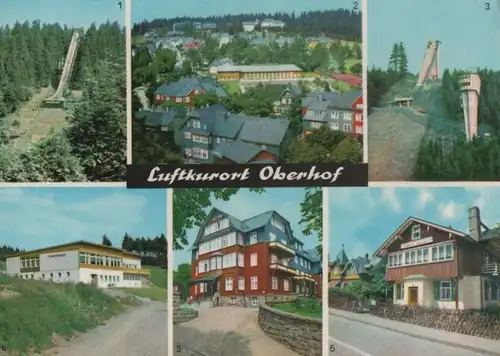 Oberhof - u.a. Schanze am Rennsteig - 1970