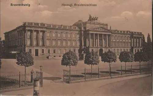 Braunschweig - Herzogl. Residenzschloss - ca. 1935