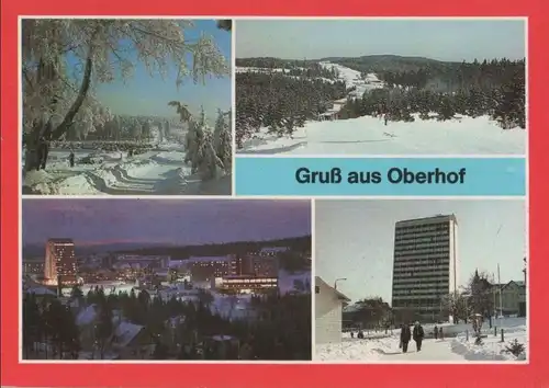 Oberhof - u.a. Teilansicht - 1988