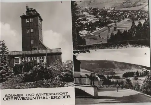 Oberwiesenthal - u.a. Blick zum Fichtelberg - 1979