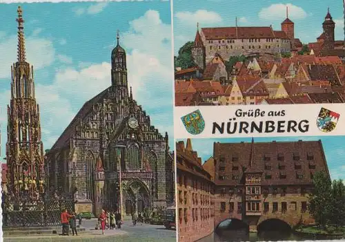 Nürnberg - 3 Bilder - 1965