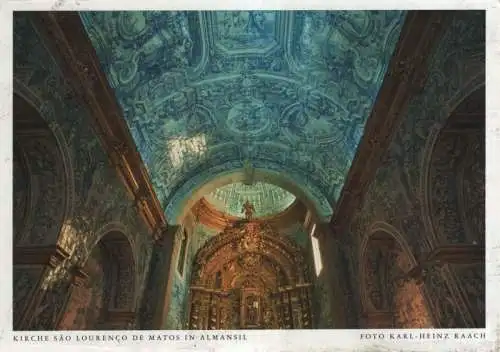 Portugal - Almansil - Portugal - Kirche Sao Lourenco de Matos