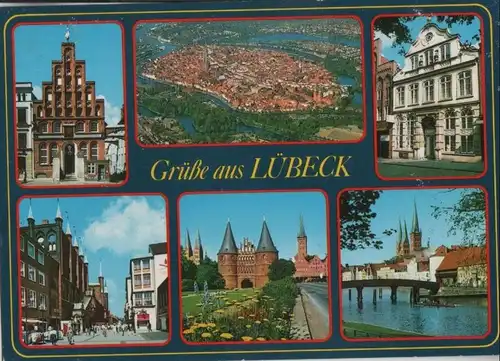 Lübeck - 6 Teilbilder - 1993