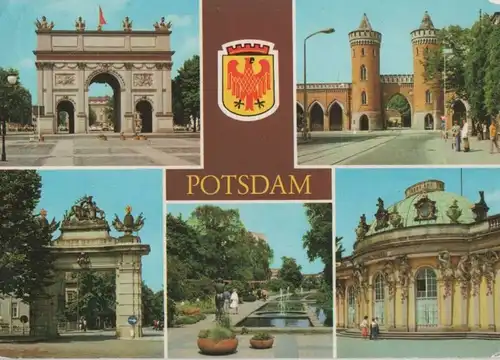 Potsdam - u.a. Schloß Sanssouci - 1987