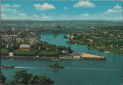 Koblenz - Deutsches Eck - 1965