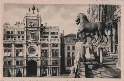 Italien - Italien - Venedig - I cavalli di bronzo - ca. 1955