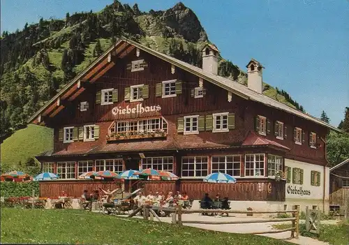 Allgäuer Alpen - Giebelhaus im Ostrachtal - 1978