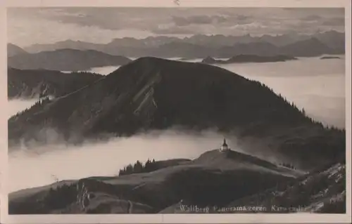 Wallberg - Panorama gegen Karwendel - ca. 1935