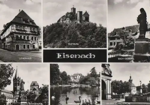 Eisenach - u.a. Lutherhaus - 1978
