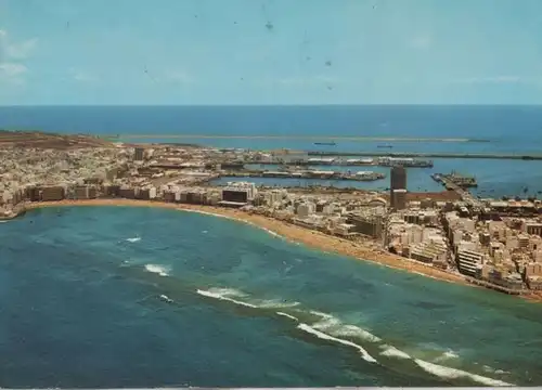 Spanien - Spanien - Gran Canaria - Vista aerea playa - 1976