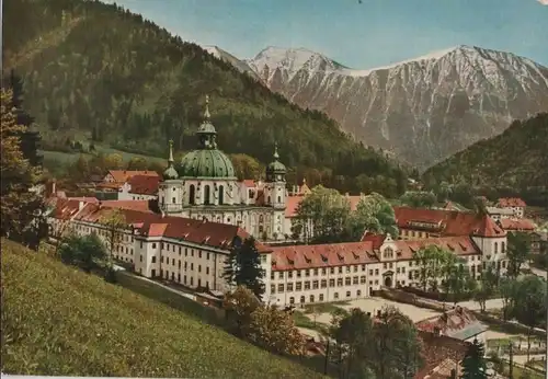 Kloster Ettal - Benediktinerabtei, Gesamtansicht - 1967