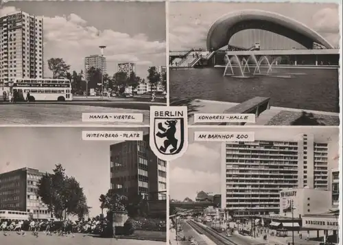 Berlin, Westteil - u.a. Hansa-Viertel - 1959