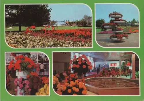 Erfurt - u.a. Internationale Gartenbauausstellung - 1988