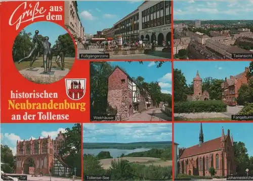 Neubrandenburg - u.a. Johanneskirche - 1999