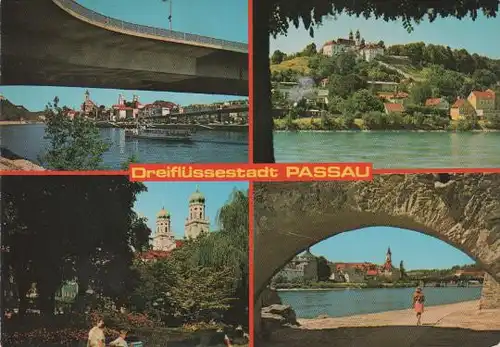 Dreiflüssestadt Passau - ca. 1980