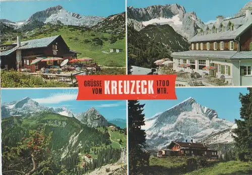 Kreuzeck (Wetterstein) - mit 4 Bildern - 1970