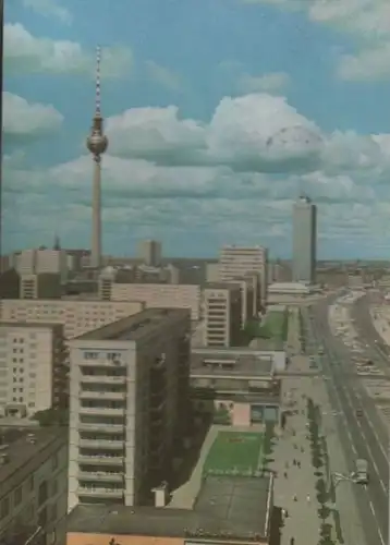 Berlin, Karl-Marx-Allee - 1972