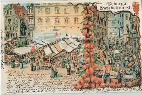Coburg - [REPRINT] Zwiebelmarkt - ca. 1985