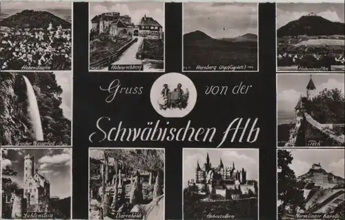 Schwäbische Alb - u.a. Hohenrechberg - 1963
