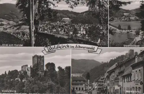 Waldkirch u.a. Marktplatz - ca. 1955