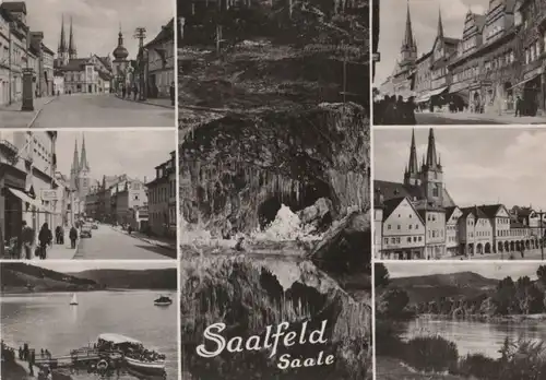 Saalfeld - 7 Teilbilder - 1959
