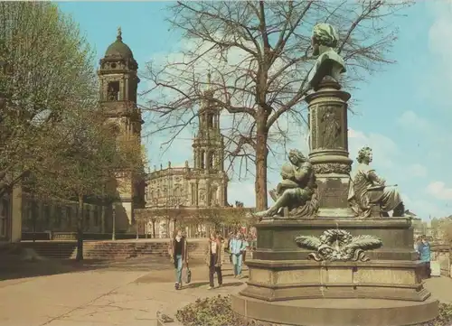 Dresden - Rietschel-Denkmal - 1987