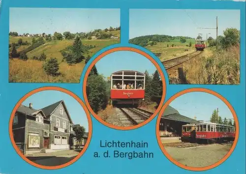 Lichtenhain / Bergbahn - u.a. Steilstrecke - 1982