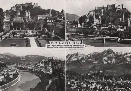 Österreich - Österreich - Salzburg - mit 4 Bildern - ca. 1960