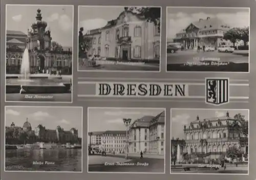 Dresden - u.a. Gaststätte Sekundogenitur - 1968