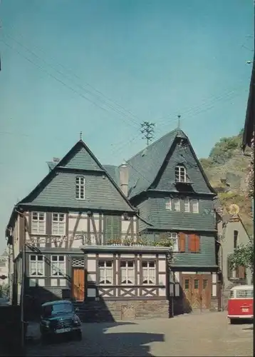 St. Goarshausen - Fachwerkhaus in der Altstadt - ca. 1980