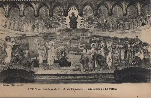 Frankreich - Frankreich - Lyon - Basilique de N.-D. de Fourvière - ca. 1935